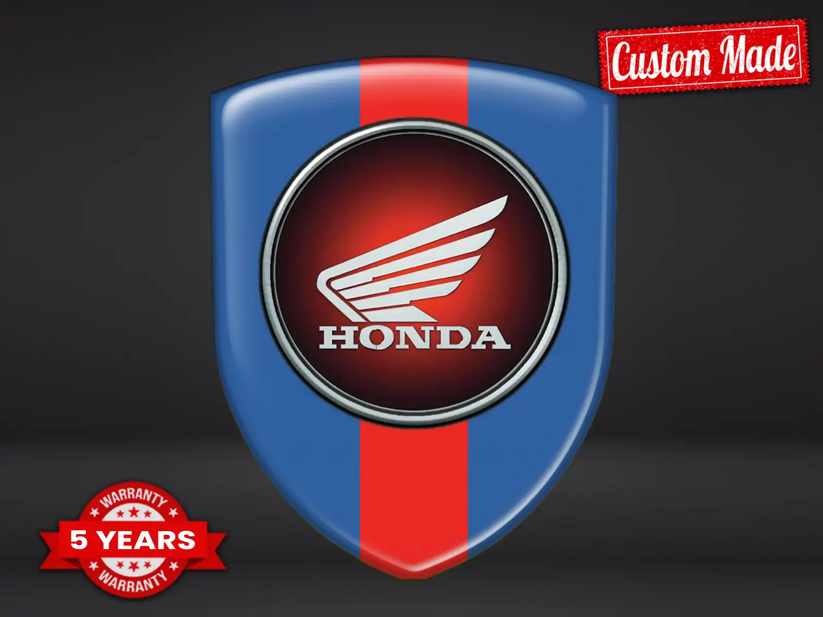 Honda Emblema Cupola Max Resistente Elegante Pro